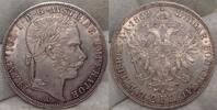Haus Habsburg Doppelgulden Schöne Patina.Winziger Randfehler. -