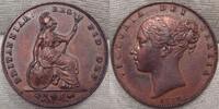 Großbritannien Farthing Winzige Kratzer. -