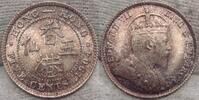 Hongkong 5 Cents Schöne Patina. -