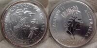 Australien 5 Dollars 1990 Kookaburra. Pr&auml;gefrisch. 125,00 EUR  zzgl. 5,00 EUR Versand