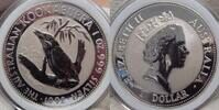Australien Dollar 1992 Kookaburra. Pr&auml;gefrisch. 125,00 EUR  zzgl. 5,00 EUR Versand