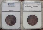 Marokko 5 Dirchams AH1321 Sch&ouml;ne Patina. PCI MS64 240,00 EUR  zzgl. 5,00 EUR Versand