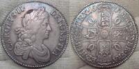 Grossbritannien Crown 1671 TERTIO. Fast vorz&uuml;glich / vorz&uuml;glich 1375,00 EUR kostenloser Versand