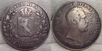 Norwegen Speciedaler 1861 Graffito. Sch&ouml;n - sehr sch&ouml;n. 440,00 EUR  zzgl. 5,00 EUR Versand