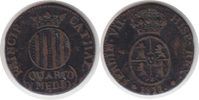 Spanien 1 1/2 Quartos Katalonien Ferdinand VII.
