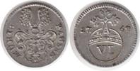 Altdeutschland 6 Pfennig Mühlhausen, Stadt 6 Pfennig 1767