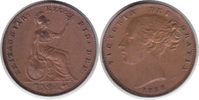 Grossbritannien Farthing Victoria Farthing 1858 Image