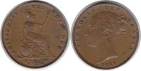 Grossbritannien Farthing Victoria Farthing 1857 Image