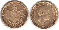 Schweden 10 Kronor Oskar II. Gold 10 Kronor 1874