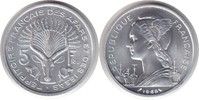 Französische Kolonien Probe 5 Francs Afars & Issas Probe 5 Francs 1968