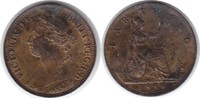Grossbritannien Farthing Victoria Farthing 1888 Image