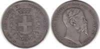 Italien-Sardinien Lira Vittorio Emanuele II. 1849-1878 M, Mailand