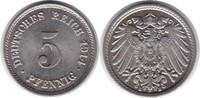 Kaiserreich 5 Pfennig E