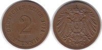 Kaiserreich 2 Pfennig G