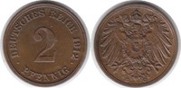 Kaiserreich 2 Pfennig G