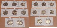 Monaco 2 Euro + 1 Euro 8 Stück. -