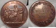 Frankreich Bronzemedaille Winzige Randfehler. -