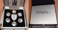 Cook Islands 5 Dollars The Knights of the Round Table. -