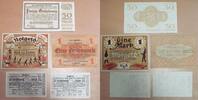 Notgeld Goldpfennig und Goldmark 5 Stück. -
