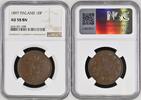 10 Penniä 1897 FINLAND  NGC AU 58 BN