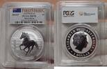 Australien Dollar 2014 2014-P $1 Stock Horse First Strike. MS70 195,00 EUR  zzgl. 5,00 EUR Versand