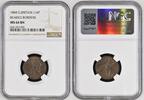 Gro&szlig;britannien Farthing 1860 NGC MS 64 BN 155,00 EUR  zzgl. 5,00 EUR Versand