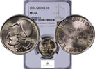 Greece 1-DRACHMA 1926 24924-2 NGC-MS64 85,00 EUR  zzgl. 22,00 EUR Versand