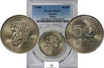 Greece 50-DRACHMAI 1980 24924-6 PCGS-MS67 65,00 EUR  zzgl. 22,00 EUR Versand