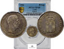 Greece, Crete SILVER-50-LEPTA 1901 261022-5-1 PCGS-XF45 230,00 EUR  zzgl. 22,00 EUR Versand