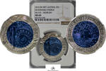 Austria BIMETALIC-25-EURO-SILVER-NIOBIUM 2010 27924 NGC-MS69 150,00 EUR  zzgl. 22,00 EUR Versand