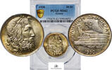 Greece SILVER-20-DRACHMAI 1930 22225 PCGS-MS62 230,00 EUR  zzgl. 22,00 EUR Versand