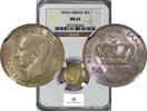 Greece SILVER-50-LEPTA 1874-A 7225-12 NGC-MS63 320,00 EUR  zzgl. 22,00 EUR Versand