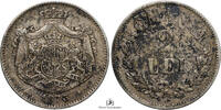 ROMANIA SILVER-2-LEI 1873 15325-2 XF 140,00 EUR  zzgl. 22,00 EUR Versand
