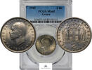 Greece 2-DRACHMAI 1965 5825-1 PCGS-MS65 40,00 EUR  zzgl. 22,00 EUR Versand