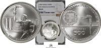 Greece SILVER-500-DRACHMES 1984 5225-2 NGC-MS69 150,00 EUR  zzgl. 22,00 EUR Versand