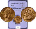 South Africa GOLD-SOVEREIGN 1931 SA 7225-16 NGC-MS65 990,00 EUR  zzgl. 22,00 EUR Versand