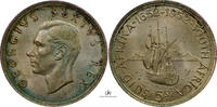 South Africa 5-Shillings-Silver KM#40.2-2 -