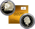 Great Britain SILVER-2oz-JAMES-BOND-007 Series-III -