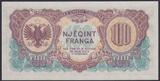 Albanien 100 Franga 1945 Pi. 17 I