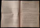 Bundesrepublik Deutschland 1951/52 Infoblatt des BFM mit Abb. des 