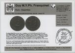Bundesrepublik Deutschland 2 Pfg 1969 J legendäre Prägung auf nichtmagnetischer Kupferronde mit Expertise Franquinet f.vz