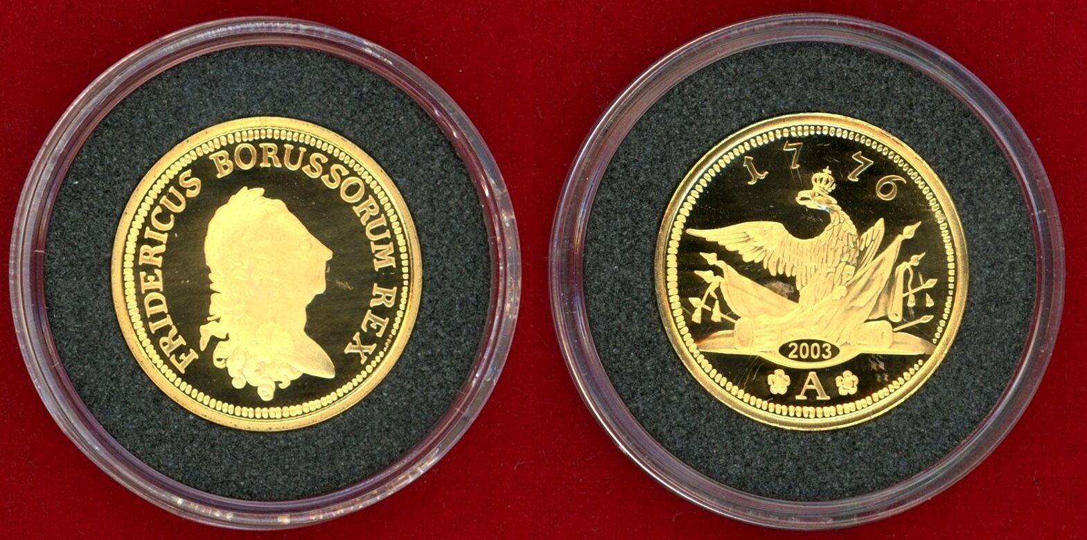 Deutsches Reich - Preussen Friedrich d'Or (1776) 2003 NP 'Das Gold der ...