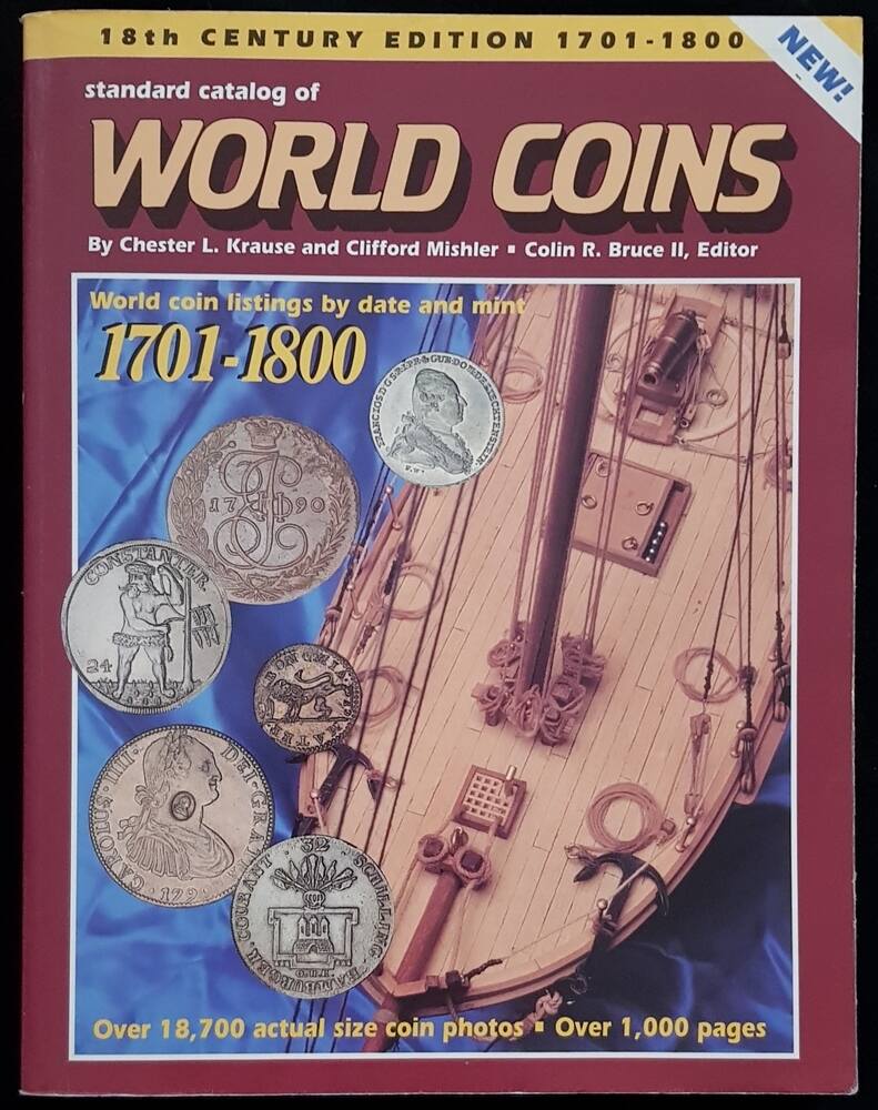 Weltmünzen 1. Auflage 1993 'World Coins' Standard Catalog von Krause