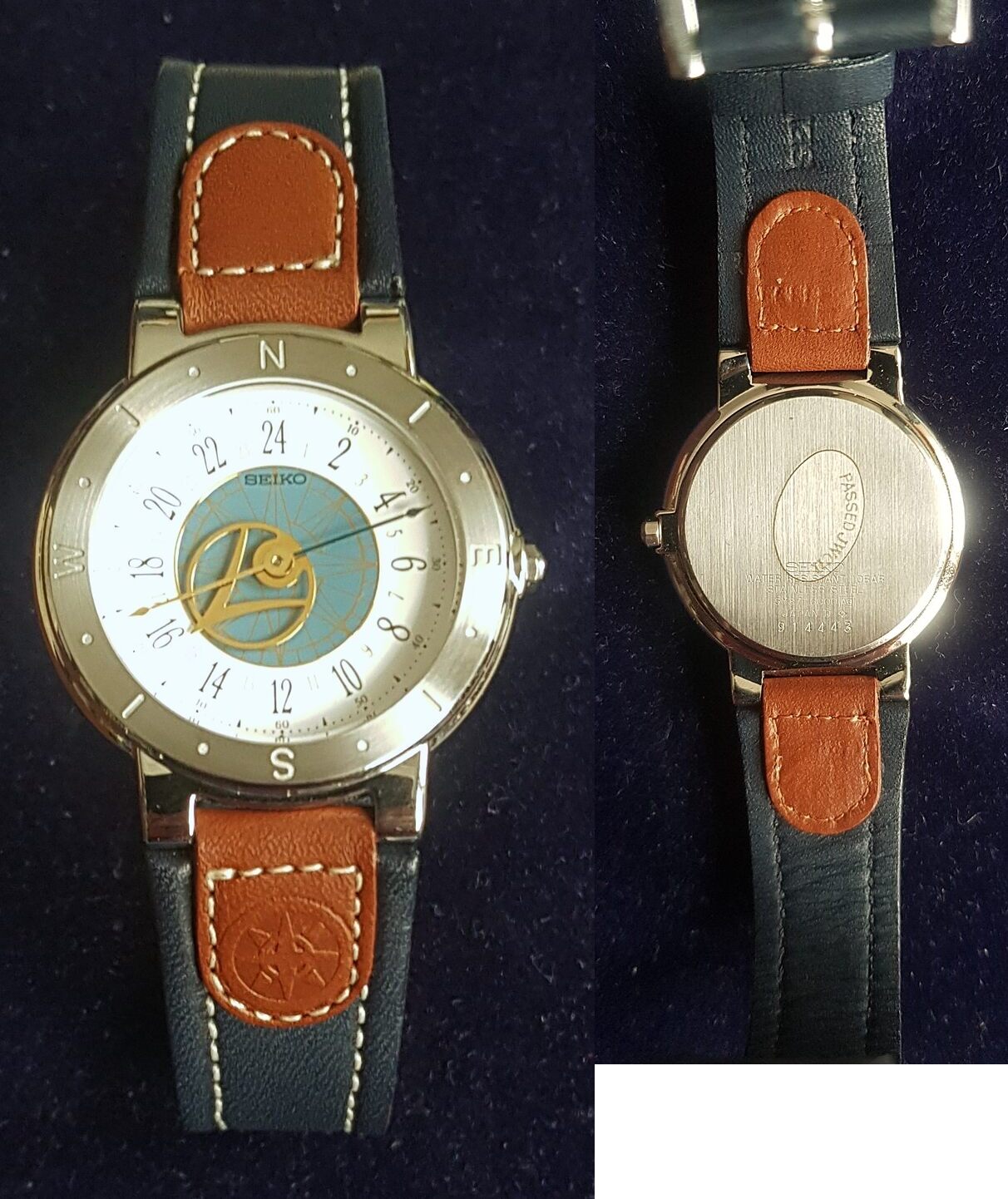 Montre Seiko Levante 5Y37-6000 - Ne Fonctionne Pas, Vendue Pour Pièces Ou Réparation
