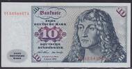 Deutschland 10 DM Junger Mann nach Lukas Cranach d.Ä., Austausch-/Ersatznote Serie YC/A -