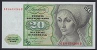 Deutschland 20 DM Elsbeth Tucher, Serie GH bankfrisch/kassenfrisch -