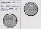 Schweiz 5 Fr Confoederatio Helvetica Alphirte -