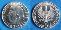 Bundesrepublik Deutschland 5 DM Johann Gottlieb Fichte -