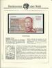 Luxembourg 100 Francs 1980 Pi. 58a auf Albumblatt I