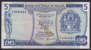 Malta 5 Liri Pi. 32c Republic -